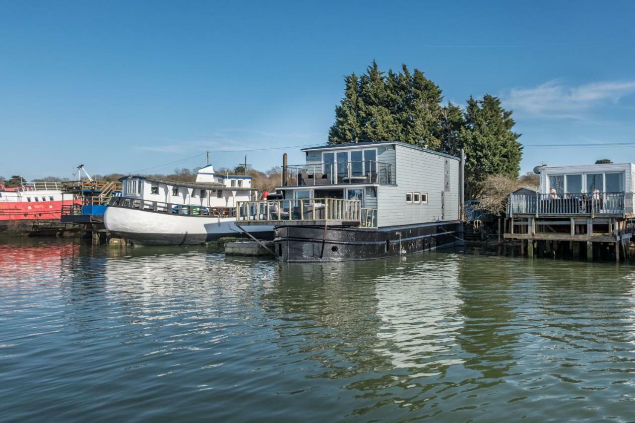 Houseboat Harbourside View Newport (Isle Of Wight) Exterior foto