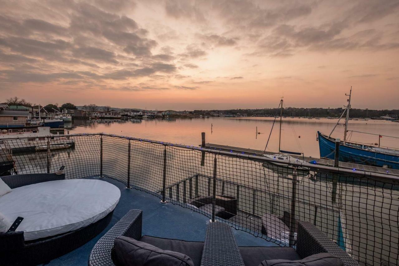 Houseboat Harbourside View Newport (Isle Of Wight) Exterior foto